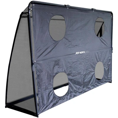 ENERO PRO 240x160x80 cm branka se sítí a střeleckou plachtou ENERO PRO 240x160x80 cm branka se sítí a střeleckou plachtou