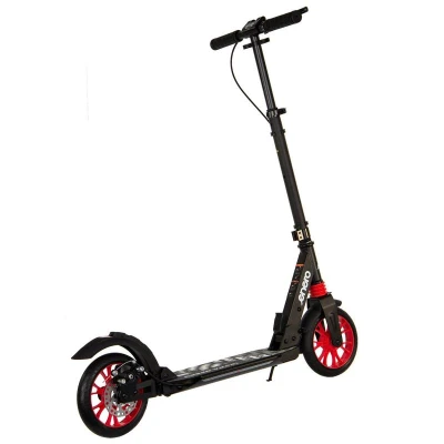 Enero Ultra Speed 200 mm černá koloběžka s brzdou a odpružením