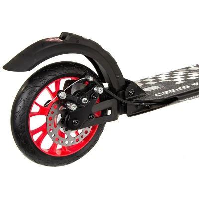 Enero Ultra Speed 200 mm černá koloběžka s brzdou a odpružením