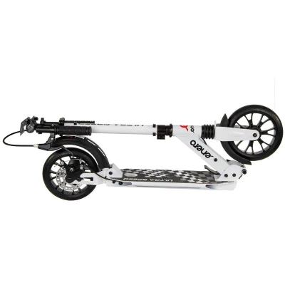ENERO ULTRA SPEED 200mm bílá koloběžka s brzdou a odpružením