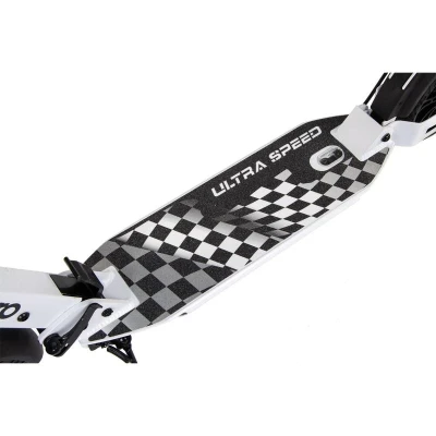 ENERO ULTRA SPEED 200mm bílá koloběžka s brzdou a odpružením (VÝPRODEJ)