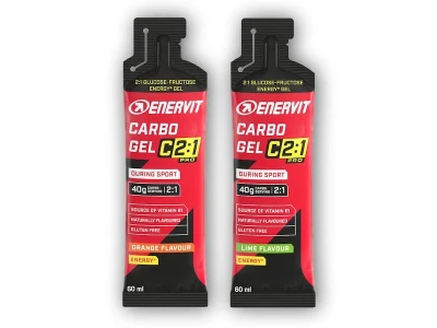 Enervit Carbo Gel C2:1 60ml POUZE Pomeranč (VÝPRODEJ)