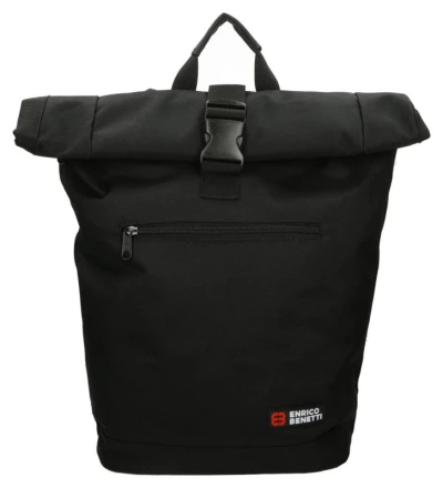 Enrico Benetti Amsterdam Notebook Backpack Black batoh