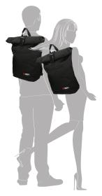 Enrico Benetti Amsterdam Notebook Backpack Black batoh