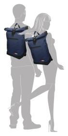 Enrico Benetti Amsterdam Notebook Backpack Blue batoh