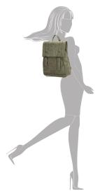 Enrico Benetti Amy Backpack 8 l Olive