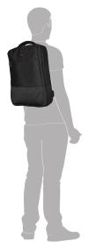 Enrico Benetti Bern 15[34] Notebook Backpack Black batoh