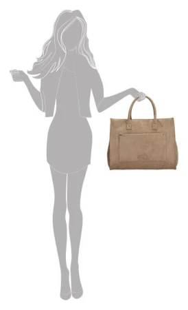 Enrico Benetti Bobbi 66523 Medium Taupe brašna