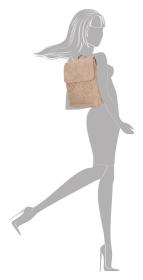 Enrico Benetti Dynthe Backpack Soft Pink taška