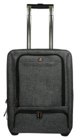 Enrico Benetti Frankfurt Notebook Trolley 40 l Grey kufor + zľava 200,- na príslušenstvo Enrico Benetti Frankfurt Notebook Trolley 40 l Grey kufor + zľava 200,- na príslušenstvo