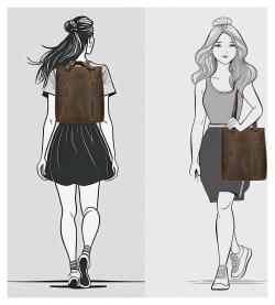 Enrico Benetti Genua 89008 Brown batoh