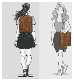 Enrico Benetti Genua 89008 Camel batoh