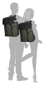 Enrico Benetti Glasgow 62153 Olive batoh