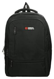 Enrico Benetti Hamburg 15[34] Notebook Backpack Black batoh
