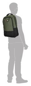 Enrico Benetti Hamburg 15[34] Notebook Backpack Olive batoh