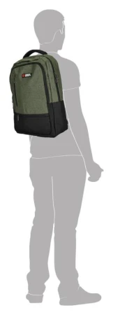 Enrico Benetti Hamburg 15[34] Notebook Backpack Olive batoh