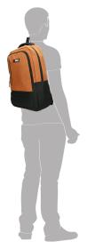 Enrico Benetti Hamburg 15[34] Notebook Backpack Rust batoh