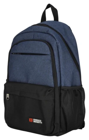 Enrico Benetti Hamburg 23l Notebook Backpack Blue batoh