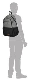 Enrico Benetti Hamburg 23l Notebook Backpack Light Grey batoh