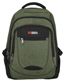 Enrico Benetti Hamburg Notebook Backpack 35,5 l Olive batoh Enrico Benetti Hamburg Notebook Backpack 35,5 l Olive batoh