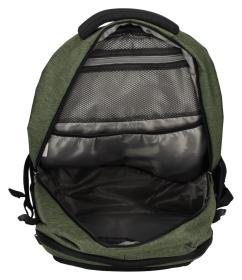 Enrico Benetti Hamburg Notebook Backpack 35,5 l Olive batoh