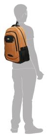 Enrico Benetti Hamburg Notebook Backpack 35,5 l Rust batoh