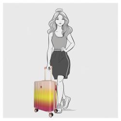 Enrico Benetti Havana S Fuchsia