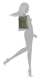 Enrico Benetti Kylie 66434 Olive batoh