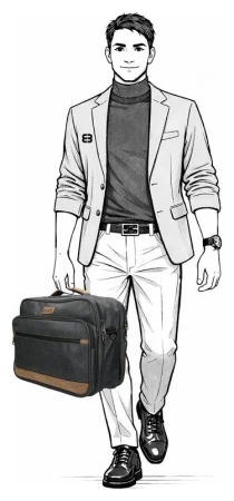 Enrico Benetti München Flightbag 24 l Grey