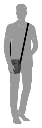 Enrico Benetti Northern 47251 khaki crossbody kabelka