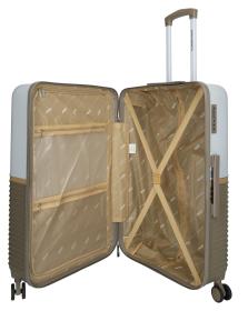 Enrico Benetti Princetown L Taupe/Ivory + kosmetická taštička zdarma