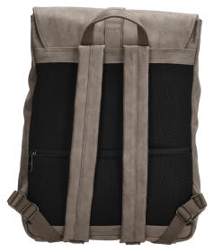 Enrico Benetti Rotterdam 17[34] Notebook Backpack Medium Taupe batoh