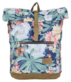 Enrico Benetti Santiago 15" Notebook Backpack Dark Blue Floral batoh