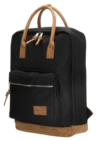 Enrico Benetti Santiago 17" Notebook Backpack 19 l Black batoh Enrico Benetti Santiago 17" Notebook Backpack 19 l Black batoh