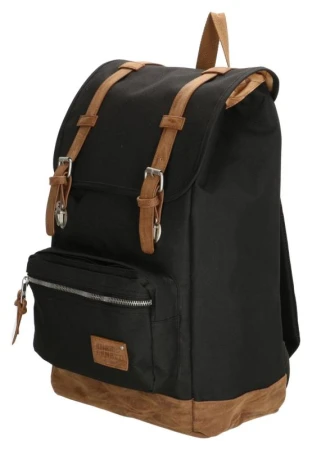 Enrico Benetti Santiago 17" Notebook Backpack 23 l Black batoh