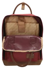 Enrico Benetti Santiago Notebook Backpack 17 l Bordeaux batoh