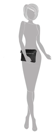 Enrico Benetti Sarah 66713 černá crossbody kabelka