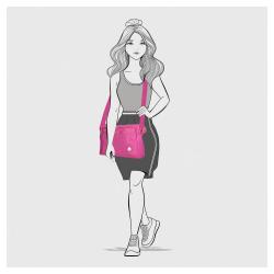Enrico Benetti Suzie 66845 Fuchsia