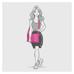 Enrico Benetti Suzie 66845 Fuchsia