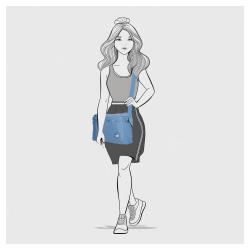 Enrico Benetti Suzie 66845 Jeansblue