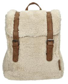Enrico Benetti Teddy Tablet Backpack Off-White batoh