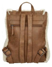 Enrico Benetti Teddy Tablet Backpack Off-White batoh