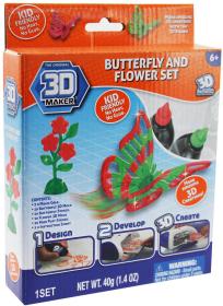 EP line 3D Magic kreativní set trojrozměrné obrázky 2 druhy