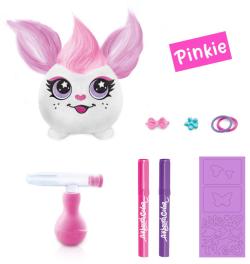EP line Airbrush Hairiffic Mini kreativní set plyšák k vybarvení 3 druhy