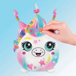 EP line Airbrush Hairiffic Squish Pal set plyšák k vybarvení na baterie 2 druhy
