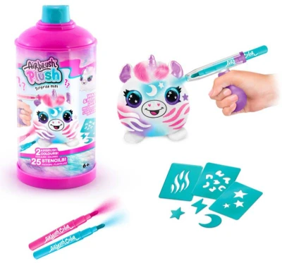 EPEE EP Line Airbrush Mini překvapení kreativní set plyšák k vybarvení 6 druhů EPEE EP Line Airbrush Mini překvapení kreativní set plyšák k vybarvení 6 druhů