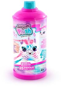 EP line Airbrush Mini překvapení kreativní set plyšák k vybarvení 6 druhů
