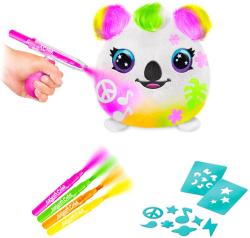 EP line Airbrush Neon Squish Pals Paint Can set plyšák k vybarvení 3 druhy