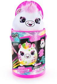 EP line Airbrush Neon Squish Pals Paint Can set plyšák k vybarvení 3 druhy