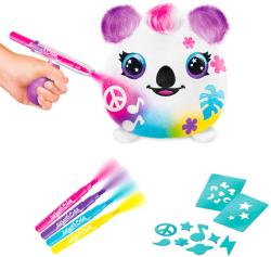 EP line Airbrush Squish Pals Paint Can set plyšák k vybarvení 3 druhy